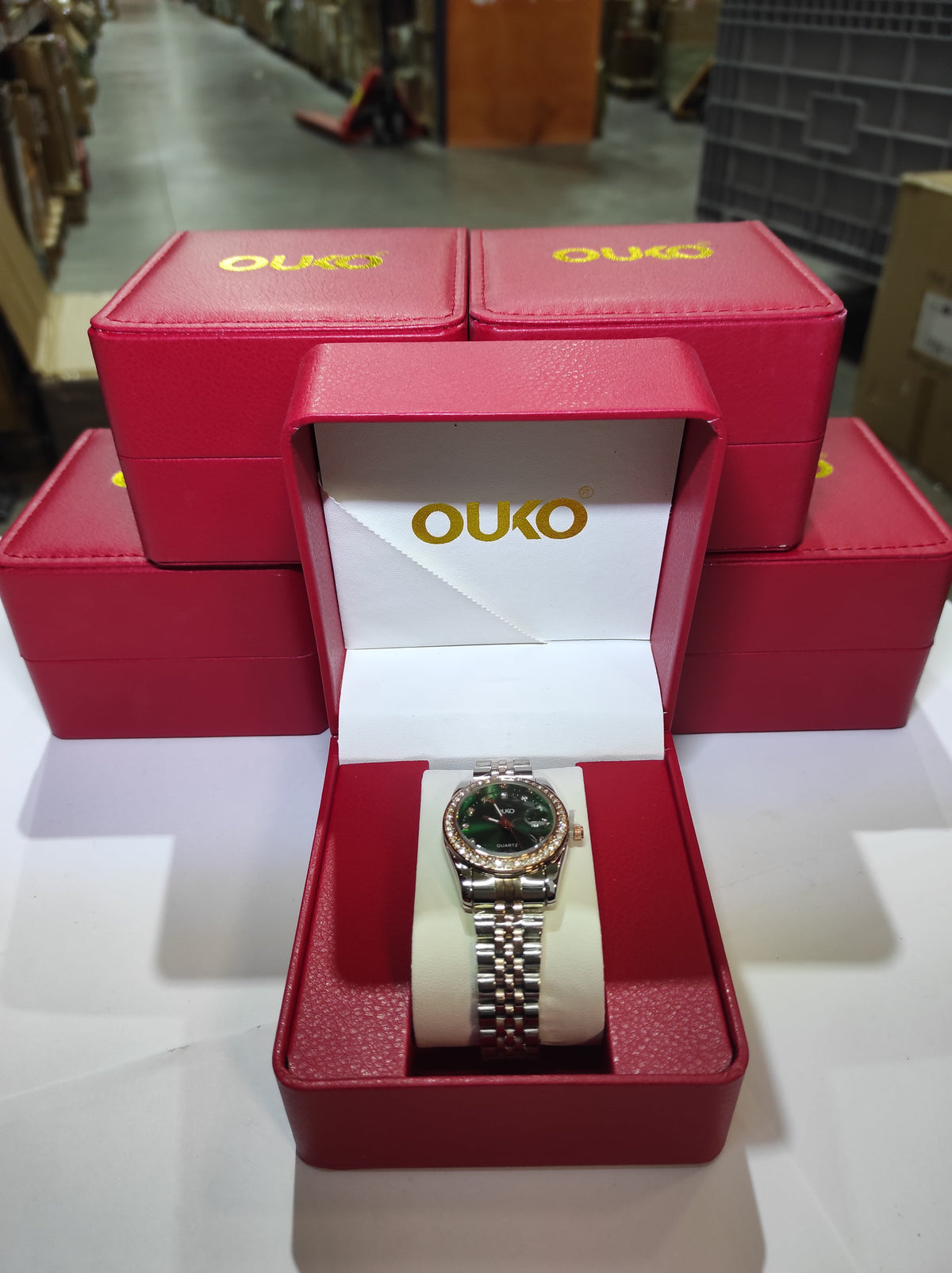 Reloj tipo Rolex mujer - verde - additional image 12